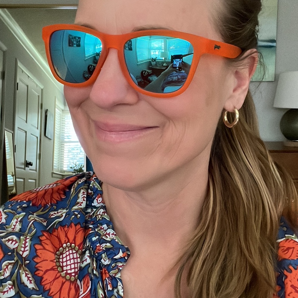 Goodr Sunglasses - donkey goggles - orange